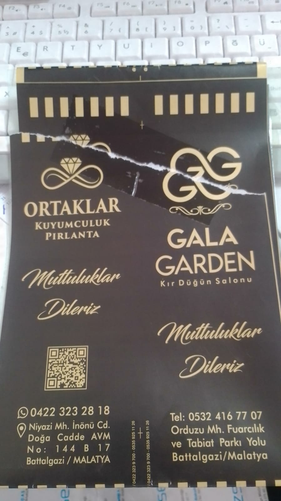 Ortaklar Kuyumcu Pırlanta - Gala Garden Kır Düğün Salonu 